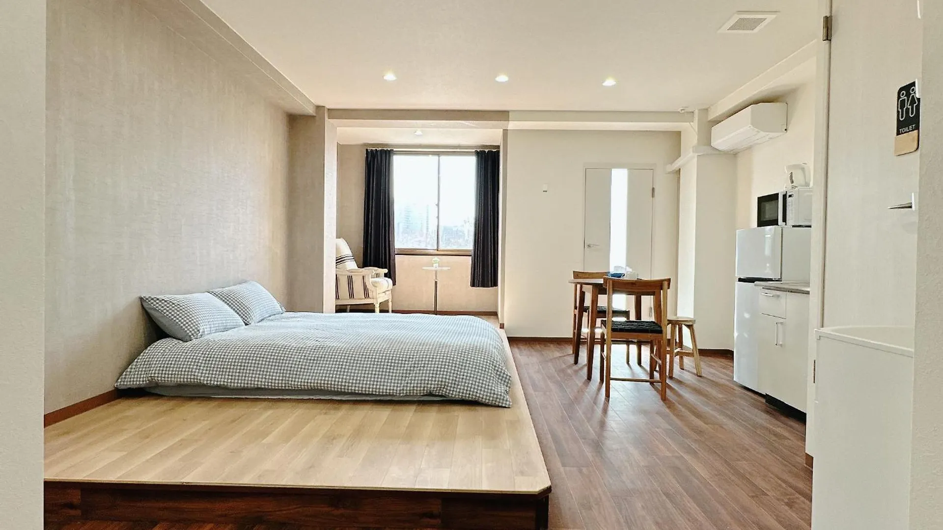 【三米通天閣】201-2Fa難波商圈天王寺心斎橋10Min Apartment Osaka 0*,  Japan